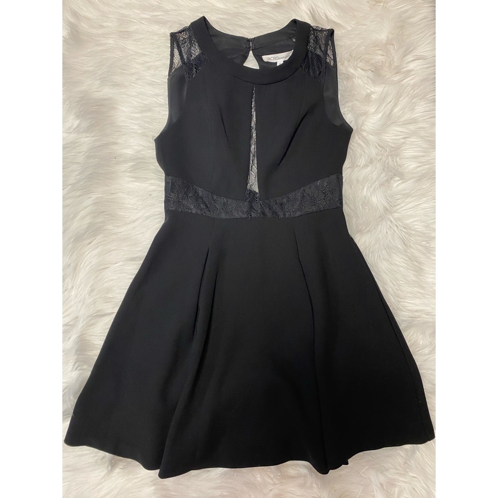 NWT BCBGeneration Dress Black Size 4